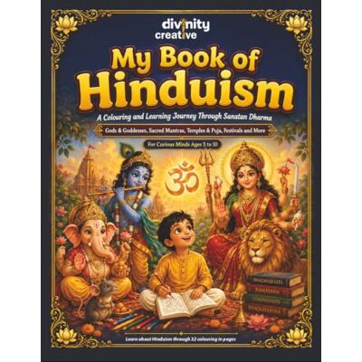 Creative My Book of Hinduism: A Colouring and Learning Book About Hindu Gods, Goddesses, Mantras and Temples for Ages 5+ Creative My Book of Hinduism: A Colouring and Learning Book About Hindu Gods, Goddesses, Mantras and Temples for Ages 5+