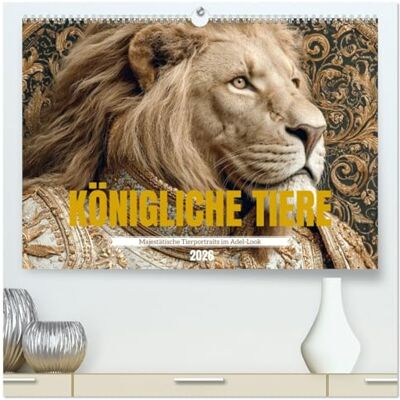 Fotografie, Mb KÖNIGLICHE TIERE Majestätische Tierportraits im Adel-Look (hochwertiger Premium Wandkalender 2026 DIN A2 quer), Kunstdruck in Hochglanz: Adelige ... außergewöhnlicher Tierkalender fürs Zuhause Fotografie, Mb KÖNIGLICHE TIERE Majestätische Tierportraits im Adel-Look (hochwertiger Premium Wandkalender 2026 DIN A2 quer), Kunstdruck in Hochglanz: Adelige ... außergewöhnlicher Tierkalender fürs Zuhause
