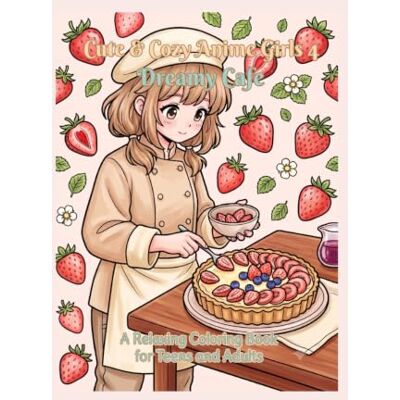 ART Cute&Cozy Anime Girls4 Dreamy Cafe: A Relaxing Coloring Book for Teens and Adults ART Cute&Cozy Anime Girls4 Dreamy Cafe: A Relaxing Coloring Book for Teens and Adults
