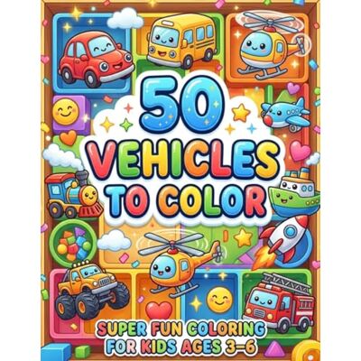 Panda 50 Vehicles To Color Panda 50 Vehicles To Color