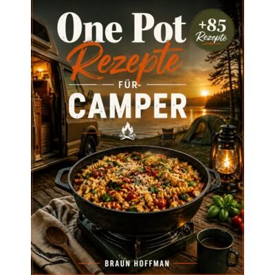 Braun One Pot Rezepte für CAMPER: Das Camping-Kochbuch mit über 80 schnellen und einfachen Gerichten, die in 20 Minuten zubereitet sind – perfekt für Zeltcamper, Van-Reisende und Wohnmobil-Abenteuer. Braun One Pot Rezepte für CAMPER: Das Camping-Kochbuch mit über 80 schnellen und einfachen Gerichten, die in 20 Minuten zubereitet sind – perfekt für Zeltcamper, Van-Reisende und Wohnmobil-Abenteuer.
