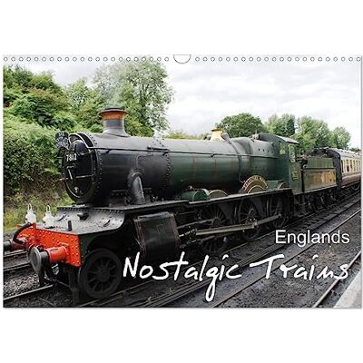 Gibson Englands Nostalgic Trains (Wall Calendar 2027 DIN A3 landscape), 12 Month Wall Calendar: Englands nostalgic and well preserved steam trains. Gibson Englands Nostalgic Trains (Wall Calendar 2027 DIN A3 landscape), 12 Month Wall Calendar: Englands nostalgic and well preserved steam trains.