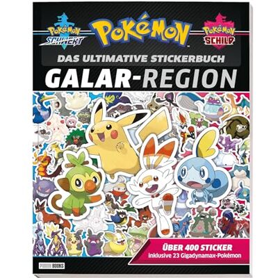 Panini Pokémon: Das ultimative Stickerbuch: Galar-Region: über 400 Sticker, inklusive 23 Gigadynamax-Pokémon Panini Pokémon: Das ultimative Stickerbuch: Galar-Region: über 400 Sticker, inklusive 23 Gigadynamax-Pokémon
