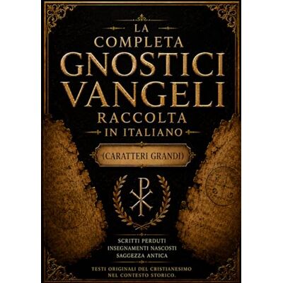 Anonymous La Raccolta Completa Dei Vangeli Gnostici In Italiano (Caratteri Grandi): Antica Saggezza Tratta Dalle Scritture Perdute, Con Protagonisti Tommaso, ... Giuda E Antichi Scritti Cristiani Nascosti Anonymous La Raccolta Completa Dei Vangeli Gnostici In Italiano (Caratteri Grandi): Antica Saggezza Tratta Dalle Scritture Perdute, Con Protagonisti Tommaso, ... Giuda E Antichi Scritti Cristiani Nascosti