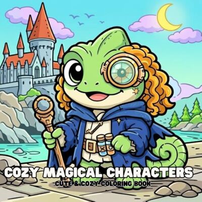 ART Cozy Magical Characters: Bold & Easy Coloring Book for Adults (25 Ilustrations) ART Cozy Magical Characters: Bold & Easy Coloring Book for Adults (25 Ilustrations)