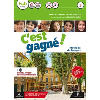 Ghioldi, Cristelle C'est gagné! Per la Scuola media. Con CD Audio formato MP3. Con e-book. Con espansione online. Con 2 libri: Parcours civilisation-Pour tous. Con DVD-ROM (Vol. 3) Ghioldi, Cristelle C'est gagné! Per la Scuola media. Con CD Audio formato MP3. Con e-book. Con espansione online. Con 2 libri: Parcours civilisation-Pour tous. Con DVD-ROM (Vol. 3)