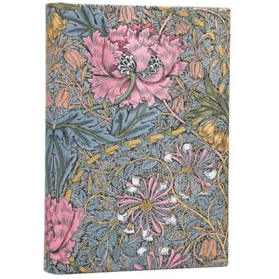 Paperblanks 2027 Morris Pink Honeysuckle Maxi Horizontal Softcover 12-Month, 176pg, 100GSM, 2027 Softcover Planners by (William Morris) Paperblanks 2027 Morris Pink Honeysuckle Maxi Horizontal Softcover 12-Month, 176pg, 100GSM, 2027 Softcover Planners by (William Morris)