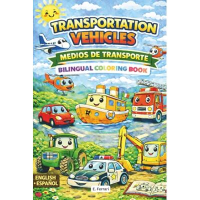 Acer Transportation Vehicles: Medios de Transporte: Bilingual Colouring Book for Kids Learn Spanish Vocabulary ENG-SPA Acer Transportation Vehicles: Medios de Transporte: Bilingual Colouring Book for Kids Learn Spanish Vocabulary ENG-SPA