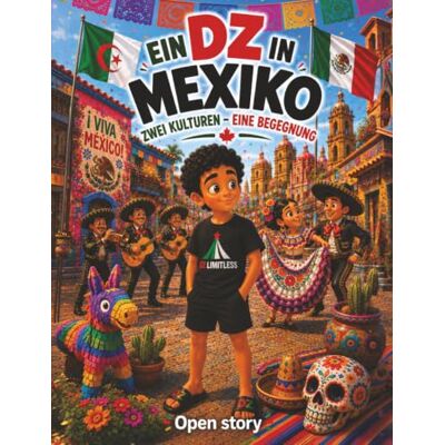 Open Story DZ in Mexiko Zwei Kulturen Eine Begegnung: Illustriertes Kinderbuch mit Fragen und Ausmalbildern Eine herzerwärmende Geschichte über ... Austausch zwischen Algerien und Mexiko Open Story DZ in Mexiko Zwei Kulturen Eine Begegnung: Illustriertes Kinderbuch mit Fragen und Ausmalbildern Eine herzerwärmende Geschichte über ... Austausch zwischen Algerien und Mexiko