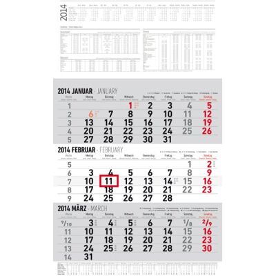 Alpha 3-Monatskalender groß 2014 Alpha 3-Monatskalender groß 2014