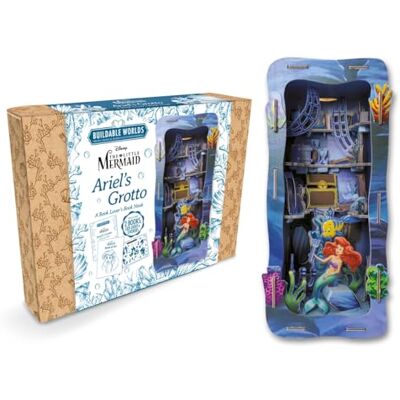 Disney The Little Mermaid: Ariel's Grotto: Buildable Worlds A Book Lover's Book Nook Disney The Little Mermaid: Ariel's Grotto: Buildable Worlds A Book Lover's Book Nook