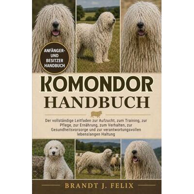 Brandt KOMONDOR-HANDBUCH: Der vollständige Leitfaden zur Aufzucht, zum Training, zur Pflege, zur Ernährung, zum Verhalten, zur Gesundheitsvorsorge und zur verantwortungsvollen lebenslangen Haltung Brandt KOMONDOR-HANDBUCH: Der vollständige Leitfaden zur Aufzucht, zum Training, zur Pflege, zur Ernährung, zum Verhalten, zur Gesundheitsvorsorge und zur verantwortungsvollen lebenslangen Haltung