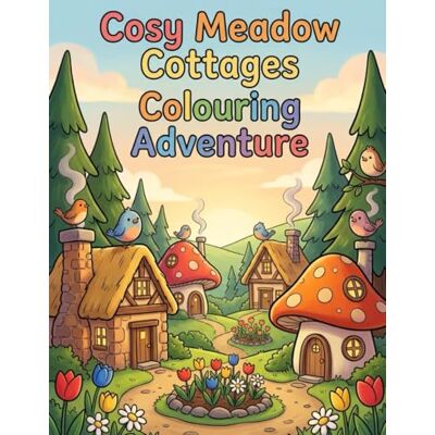 Andersson Cosy Cottages: Colouring Book Andersson Cosy Cottages: Colouring Book