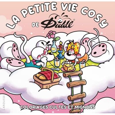 Larousse La petite vie cosy de Diddl: Coloriages cultes et mignons Larousse La petite vie cosy de Diddl: Coloriages cultes et mignons