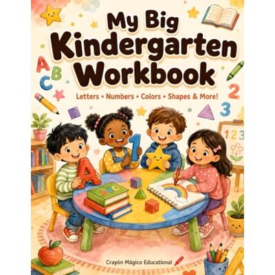 Solis My Big Kindergarten Workbook: Letters · Numbers · Colors · Shapes & More! Activity Book for Ages 3-6 Solis My Big Kindergarten Workbook: Letters · Numbers · Colors · Shapes & More! Activity Book for Ages 3-6