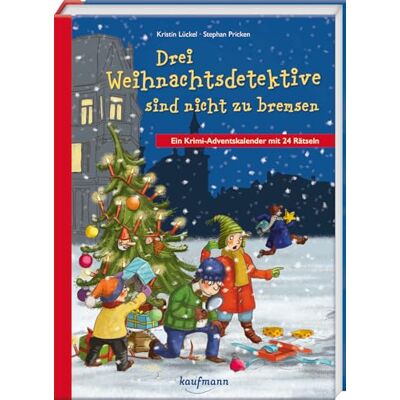 Lückel, Kristin Drei Weihnachtsdetektive sind nicht zu bremsen: Ein Krimi-Adventskalender mit 24 Rätseln Lückel, Kristin Drei Weihnachtsdetektive sind nicht zu bremsen: Ein Krimi-Adventskalender mit 24 Rätseln