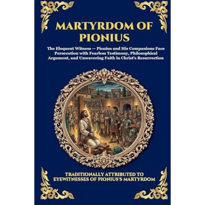 Anonymous Martyrdom of Pionius: An Authentic Account of Early Christian Persecution A Powerful Story of Unwavering Faith, Courage, and Sacrifice in the Roman ... Print Deluxe Edition For Easy Reading): 266 Anonymous Martyrdom of Pionius: An Authentic Account of Early Christian Persecution A Powerful Story of Unwavering Faith, Courage, and Sacrifice in the Roman ... Print Deluxe Edition For Easy Reading): 266