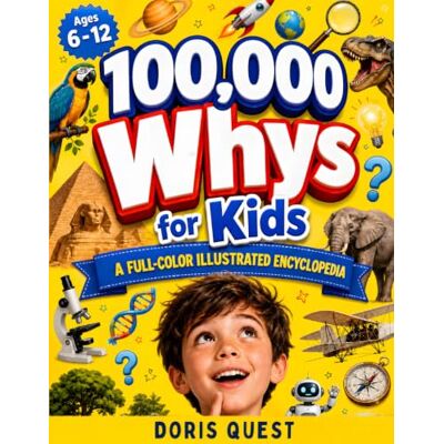 Garmin 100,000 Whys for Kids: A Full-Color Illustrated Encyclopedia of Why for Ages 6-12: Clear Answers to Big Questions About Space, Science, History, Animals, Nature, and Everyday Wonders Garmin 100,000 Whys for Kids: A Full-Color Illustrated Encyclopedia of Why for Ages 6-12: Clear Answers to Big Questions About Space, Science, History, Animals, Nature, and Everyday Wonders