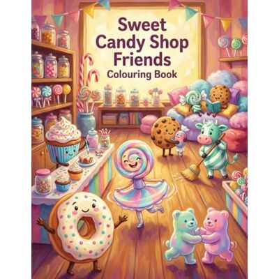 Andersson Sweet Candy Shop: Colouring Book Andersson Sweet Candy Shop: Colouring Book