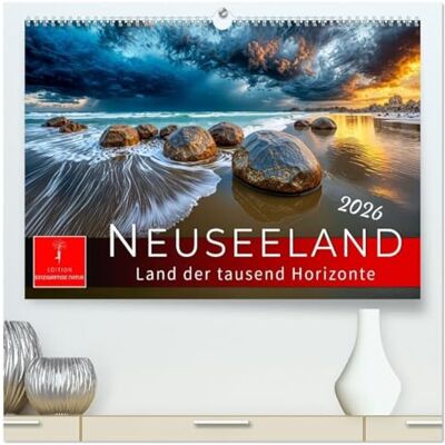 und Peter Roder, Meike Neuseeland Land der tausend Horizonte (hochwertiger Premium Wandkalender 2026 DIN A2 quer), Kunstdruck in Hochglanz: Wo Himmel und Erde sich berühren. und Peter Roder, Meike Neuseeland Land der tausend Horizonte (hochwertiger Premium Wandkalender 2026 DIN A2 quer), Kunstdruck in Hochglanz: Wo Himmel und Erde sich berühren.
