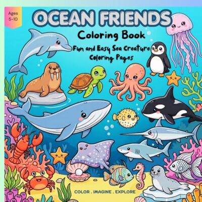 Parker OCEAN FRIENDS: Coloring book Parker OCEAN FRIENDS: Coloring book