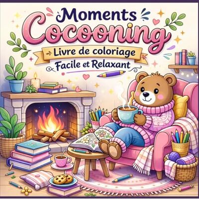 ART Moments Cocooning – Coloriages Cosy & Kawaii: 48 illustrations mignonnes d’animaux pour se détendre, se relaxer et colorier en douceur ART Moments Cocooning – Coloriages Cosy & Kawaii: 48 illustrations mignonnes d’animaux pour se détendre, se relaxer et colorier en douceur