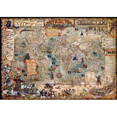 RAY&Co. The Ages of Pirates Mappa mondiale: Rayworld Company RAY&Co. The Ages of Pirates Mappa mondiale: Rayworld Company
