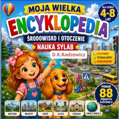 Tura Moja wielka encyklopedia – Otoczenie i środowisko: Ponad 90 pierwszych słów z podziałem na sylaby • Las, góry, woda, miasto, wieś, szkoła i wiele ... słownictwa i poznawanie świata przez zabawę Tura Moja wielka encyklopedia – Otoczenie i środowisko: Ponad 90 pierwszych słów z podziałem na sylaby • Las, góry, woda, miasto, wieś, szkoła i wiele ... słownictwa i poznawanie świata przez zabawę