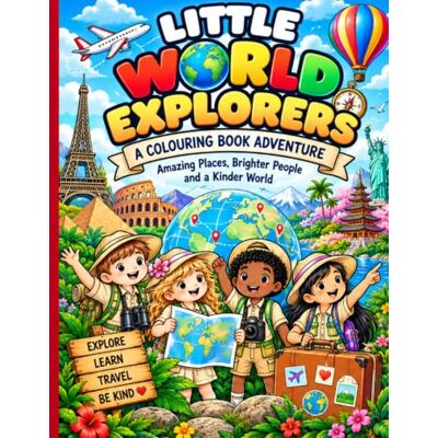 Avery Little World Explorers: A Colouring Book Adventure Avery Little World Explorers: A Colouring Book Adventure