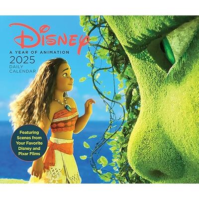 Books, Chronicle Disney A Year of Animation 2025 Daily Calendar Books, Chronicle Disney A Year of Animation 2025 Daily Calendar