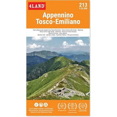 4Land APPENNINO TOSCO EMILIANO 1:25.000 4Land APPENNINO TOSCO EMILIANO 1:25.000