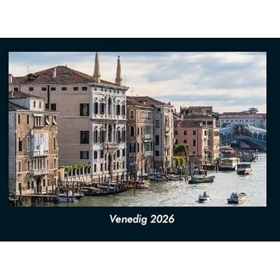 Becker Venedig 2026 Fotokalender DIN A4: Monatskalender mit Bild-Motiven aus fernen Ländern, Reisezielen von Nah und Fern Becker Venedig 2026 Fotokalender DIN A4: Monatskalender mit Bild-Motiven aus fernen Ländern, Reisezielen von Nah und Fern