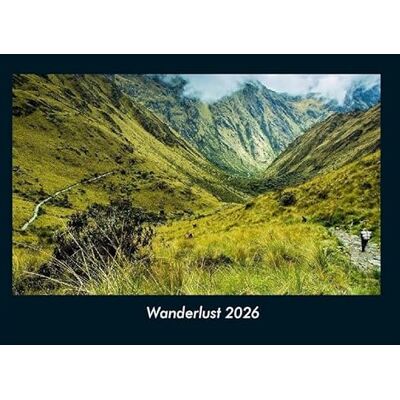 Becker Wanderlust 2026 Fotokalender DIN A4: Monatskalender mit Bild-Motiven aus Fauna und Flora, Natur, Blumen und Pflanzen Becker Wanderlust 2026 Fotokalender DIN A4: Monatskalender mit Bild-Motiven aus Fauna und Flora, Natur, Blumen und Pflanzen