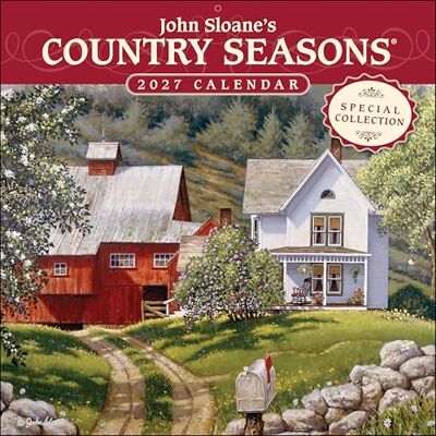 Sloane, John John Sloane's Country Seasons® Special Collection 2027 Wall Calendar Sloane, John John Sloane's Country Seasons® Special Collection 2027 Wall Calendar