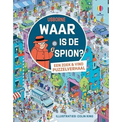 Usborne Waar is de spion? Usborne Waar is de spion?