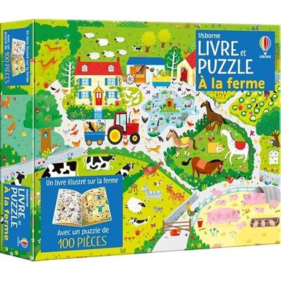 Usborne A la ferme: Avec un puzzle de 100 pièces Usborne A la ferme: Avec un puzzle de 100 pièces