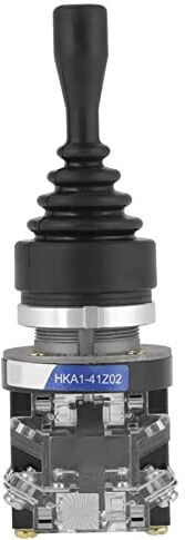 NOENNULL Interruttore Joystick 1pc, Reset Bidirezionale 2NO HKA1-41Z02 Interruttore Joystick Momentaneo con Ritorno a 2 Posizioni