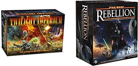 Asmodee Twilight Imperium, Quarta Edizione, Gioco Da Tavolo, Edizione In Italiano, 9870 & Star Wars Rebellion, Gioco Da Tavolo, Edizione In Italiano, 9090