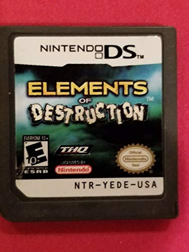 Nintendo THQ Elements of Destruction,  DS Basic  DS Inglese videogioco