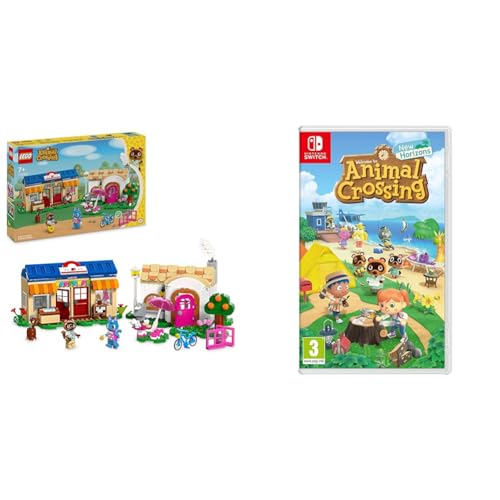 Nintendo LEGO Animal Crossing Bottega di Nook e casa di Grinfia &  Animal Crossing: New Horizons Versione su scheda