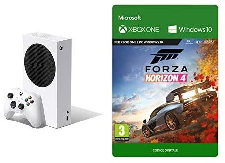 Microsoft Xbox Series S + Forza Horizon 4 (Xbox One Codice Download)