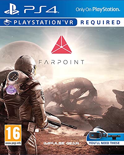 Sony Farpoint, PS4 VR Basic PlayStation 4 French video game Video Games (PS4 VR, PlayStation 4, FPS (First Person Shooter), T (Teen), Virtual Reality (VR) headset required)