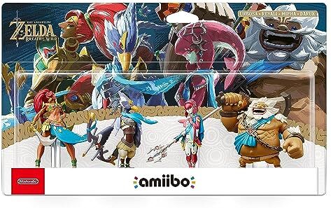 Nintendo Switch: Amiibo The Legend of Zelda: Breath of the Wild 4 Campioni