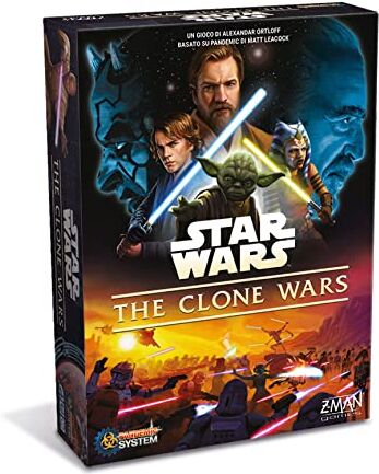 Asmodee Pandemic Star Wars: The Clone Wars Gioco da Tavolo, 1-5 Giocatori, 14+ Anni, Edizione in Italiano