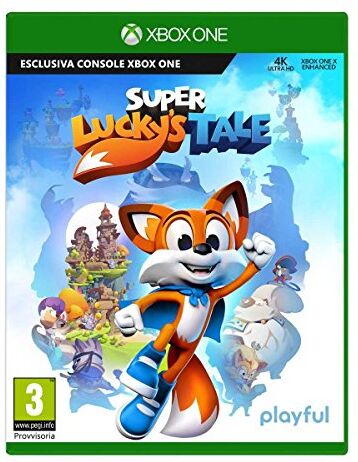 Microsoft Super Luckys Tale Pegi 3, Console Xbox One, 4K UKTRA HD, HDR, , Xbox Game Studios