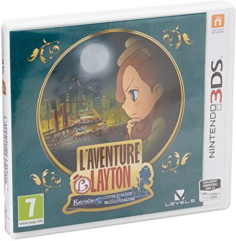 Nintendo L'Aventure Layton: Katrielle et la conspiration des millionnaires  3DS [Edizione: Francia]