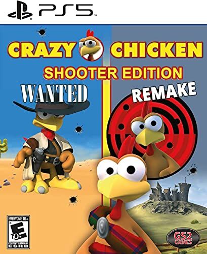 Nintendo GS2 Games Moorhuhn Crazy Chicken Shooter Edition Standard PlayStation 5