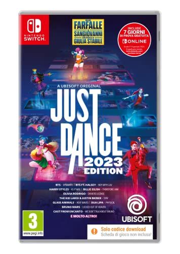 UBI Soft Just Dance 2023 code in box Switch