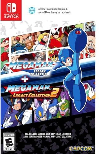 CapCom Mega Man: Legacy Collection 1 + 2 for Nintendo Switch [Edizione: Regno Unito]