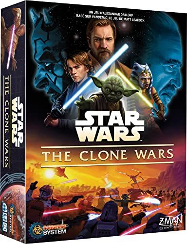 Asmodee ZMAN GAMES Jeu Star Wars : Clone Wars Pandemic System